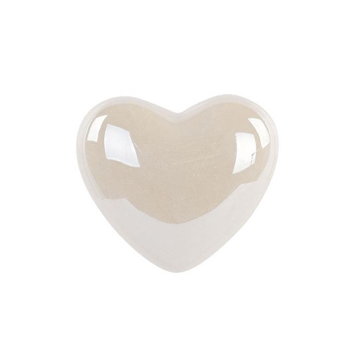 CUORE AVORIO PERLATO CCALAMITA H.40